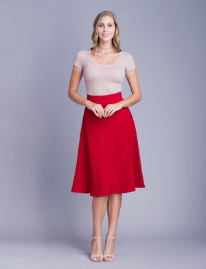 Lauren custom A-line skirt