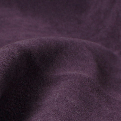 Purple crushed suede