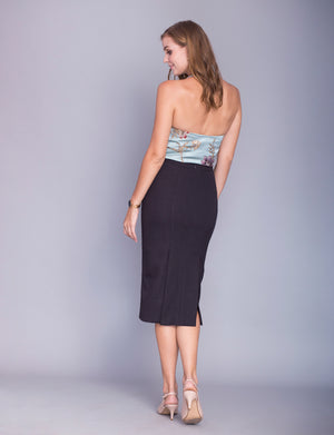 Jennifer custom pencil skirt- midi<!--gray-->