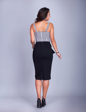 Rachel custom pencil skirt