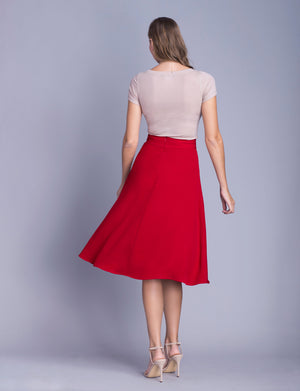 Lauren custom A-line skirt