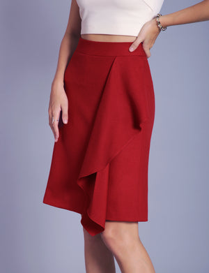 Mila custom A-line skirt