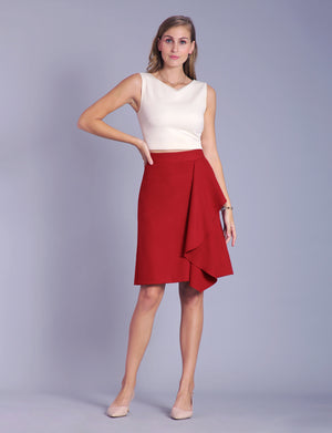 Mila custom A-line skirt