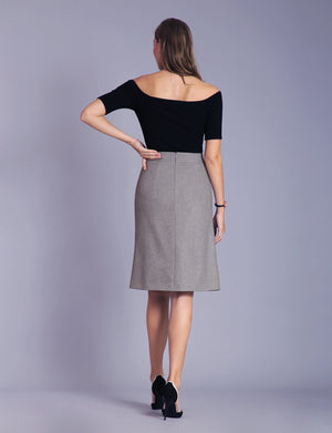 Victoria custom A-line skirt