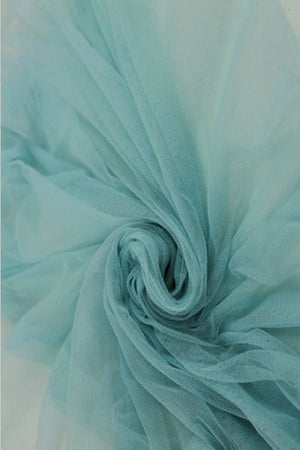 Seafoam blue tulle;grande